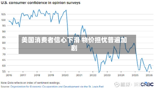 美国消费者信心下滑 物价担忧普遍加剧